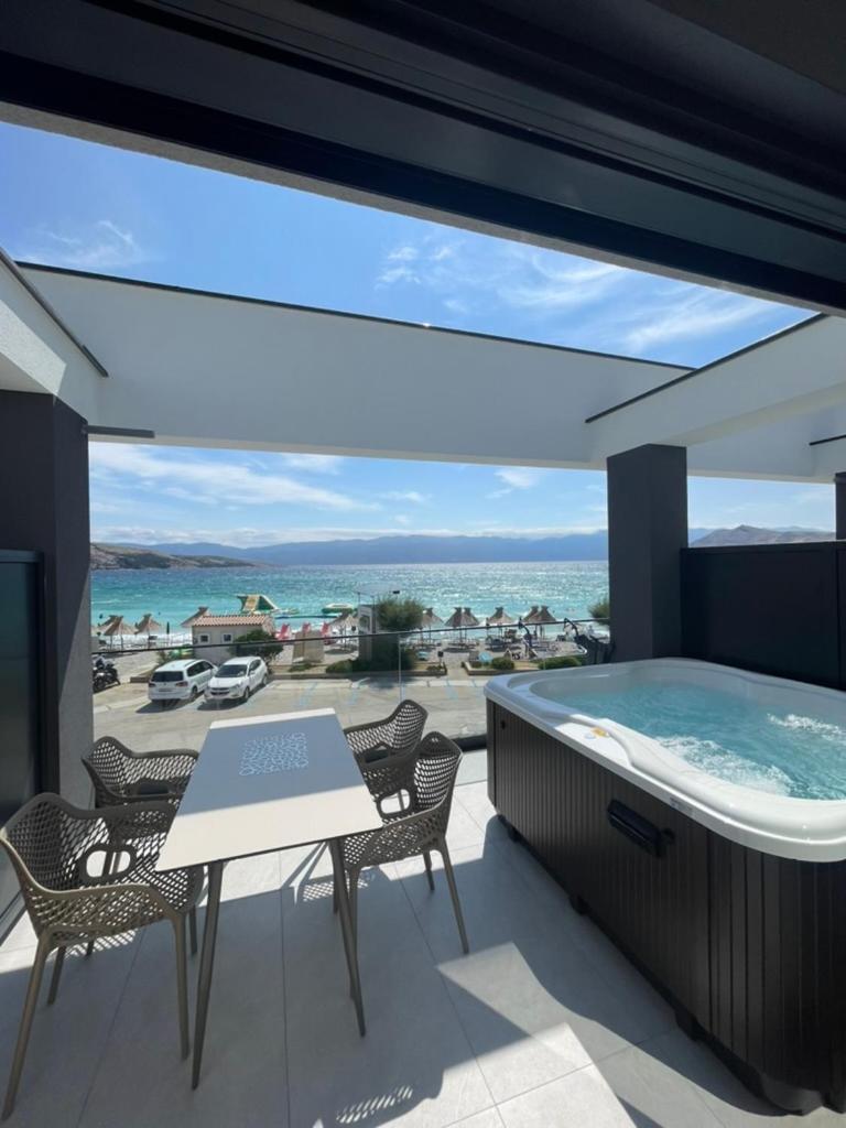 Villa San Sebastian-Direct Sea View Baska  Exterior photo